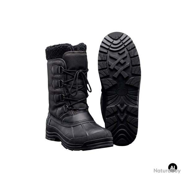 Bottes de froid Brandit Highland polyester doublure feutre - Noir / 46 EU