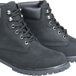 Bottines Brandit Kenyon cuir velours six points de serrage - Noir / 39 EU