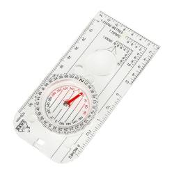 Boussole Ares TREX &agrave; bain d'huile avec loupe 24 mm - Autre