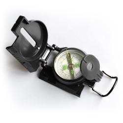 Boussole pliante Tac Maven Venturer en alliage - Noir