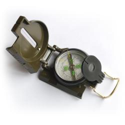 Boussole pliante Tac Maven Venturer en alliage - Vert olive