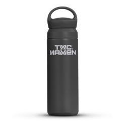 Bouteille isotherme Tac Maven 500 ml en acier inoxydable - Noir