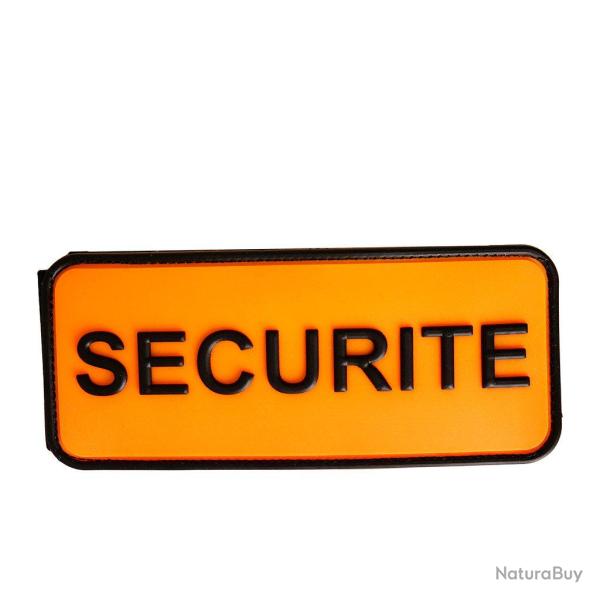 Brassard d'identification s�curit� Ares en gomme souple - Noir