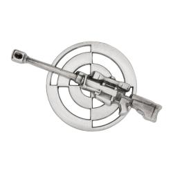 Brevet de tireur PGM Boussemart en zamac inject&eacute; grav&eacute; - Autre