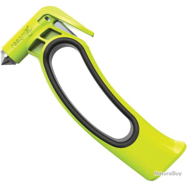 Brise vitre Resqme Resqhammer 16 cm manche polym�re - Jaune