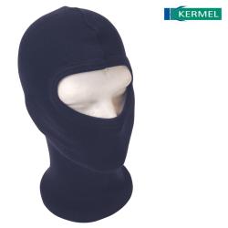 Cagoule Kermel maille interlock 220 g/m&sup2; m&eacute;ta-aramide - Bleu / 3 Trous