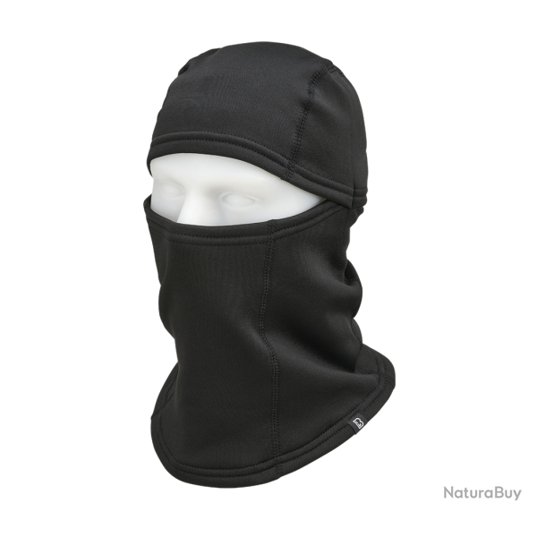 Cagoule polaire Brandit Storm multifonction coupe longue - Noir