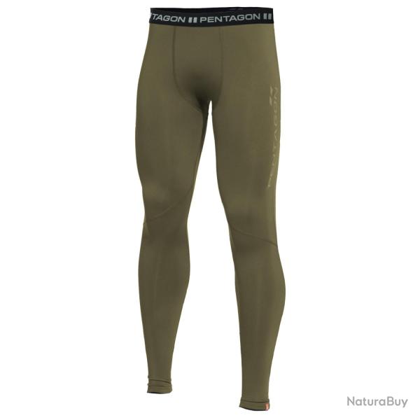Cale�on long Pentagon Kissavos 2.0 polyester �lasthanne - Vert olive / XL