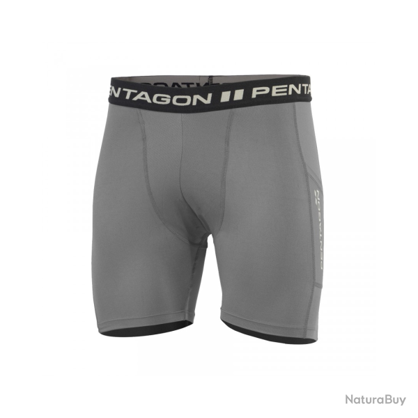 Cale�on long thermor�gulateur Pentagon Apollo Tac-Fresh - Gris / M