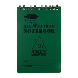 Carnet &eacute;tanche Ares grand mod&egrave;le pour la prise de notes sous - Autre
