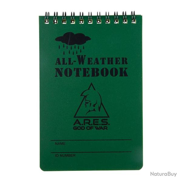 Carnet �tanche Ares grand mod�le pour la prise de notes sous - Autre