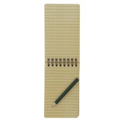 Carnet &eacute;tanche OPEX cinquante pages r&eacute;sistant &agrave; l'eau crayon - Autre / PM 75x130mm