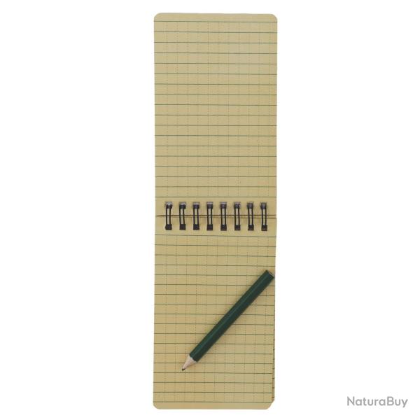 Carnet �tanche OPEX cinquante pages r�sistant � l'eau crayon - Autre / PM 75x130mm