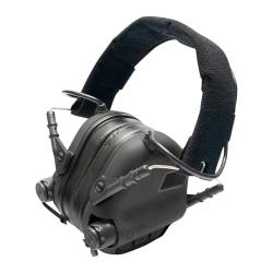 Casque anti-bruit &eacute;lectronique Ares M31 Plus limitation 82 dB - Noir