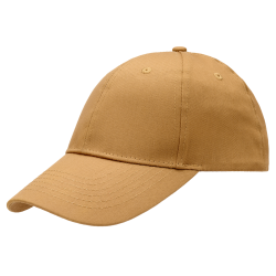 Casquette Brandit Basecap en coton fermeture plastique - Camel