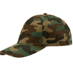 Casquette Brandit Basecap en coton fermeture plastique - Woodland
