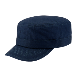 Casquette Brandit BDU en coton ripstop avec oeillets - Bleu Marine