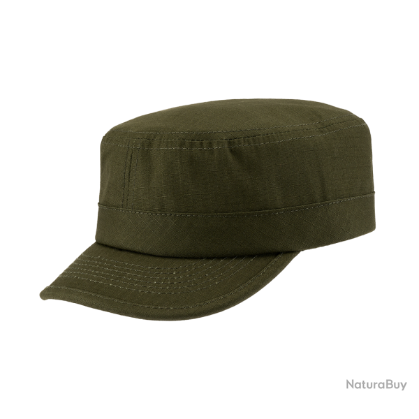 Casquette Brandit BDU en coton ripstop avec oeillets - Vert olive