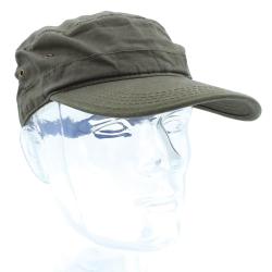 Casquette militaire OPEX type US rip-stop coton 215 g/m2 - Vert