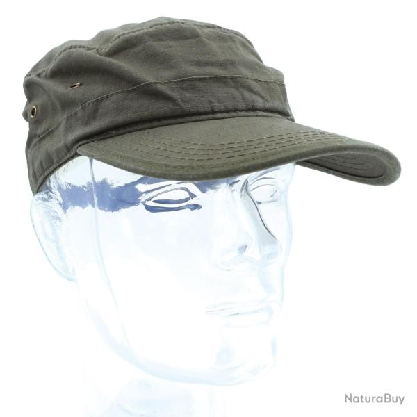 Casquette militaire OPEX type US rip-stop coton 215 g/m2 - Vert