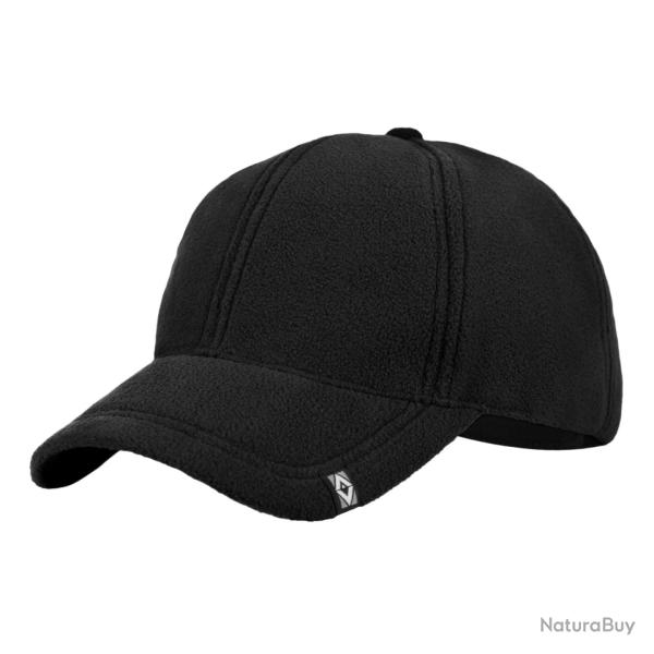 Casquette polaire Tac Maven en 100% polyester six panneaux - Noir / Taille unique