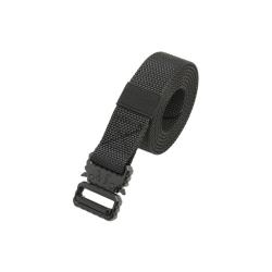 Ceinture Brandit Tactical 130 x 2,5 cm sangle polyester - Noir