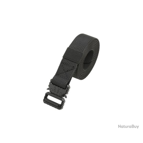 Ceinture Brandit Tactical 130 x 2,5 cm sangle polyester - Noir