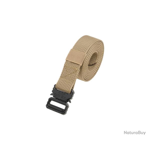 Ceinture Brandit Tactical 130 x 2,5 cm sangle polyester - Camel