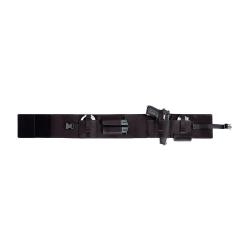 Ceinture &eacute;lastique de port discret avec &eacute;tui de pistolet - Noir / S/M (54 - 58 CM)