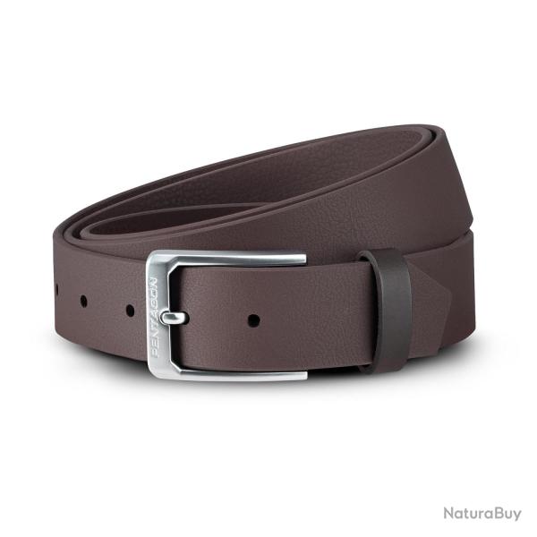 Ceinture Pentagon Monte 35 mm sangle polyester enduite - Bordeaux / Taille unique