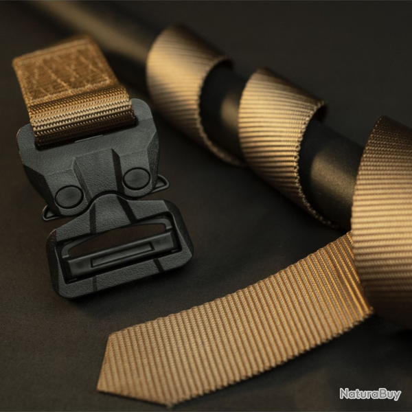 Ceinture tactique Pentagon Cobra GT 38 en sangle nylon 38 mm - Vert Olive / XL