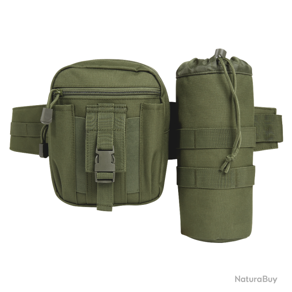 Ceinturon Brandit Allround 4 cm MOLLE - Vert olive