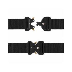 Ceinturon tactique Yucon nylon 3,8 cm - Noir