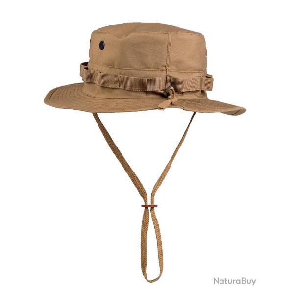 Chapeau de brousse Ares Pro/ST � cordon de serrage et doubles - Coyote / S