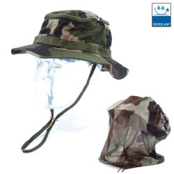 Chapeau de brousse OPEX Jungle polycoton 210 g/m&sup2; moustiquaire - Autre / M