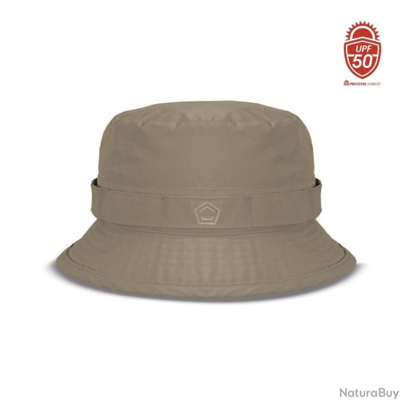 Chapeau de brousse Pentagon Gobi Bucket polyamide �lasthanne - RAL7013 / L (58 - 60 cm)