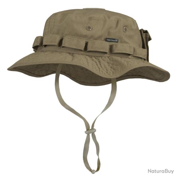 Chapeau de brousse Pentagon Jungle Hat ripstop 65/35 - Coyote / 59