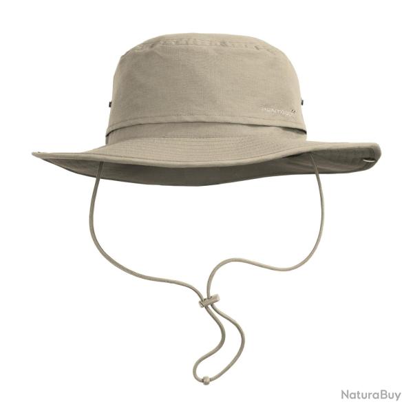 Chapeau de brousse Pentagon Roo Safari large bord polyamide - Kaki / L - XL (61 cm)