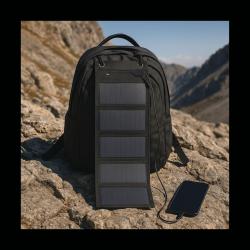 Chargeur solaire pliable 12,5 W sortie USB-C 5 V - Autre