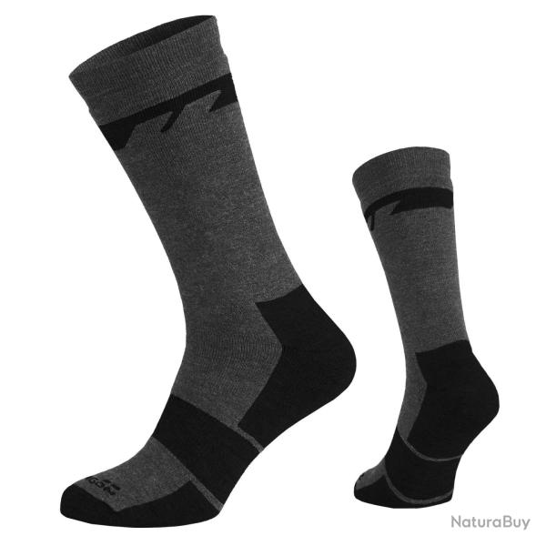 Chaussettes chaudes Pentagon Alpine Merino Heavy en laine - Gris cendr� / 42 - 44 EU