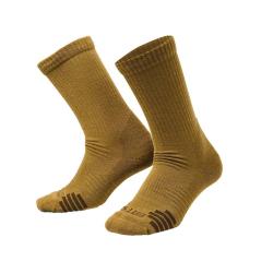 Chaussettes Duty Ready Plus Crew 5.11 Tactical 31 % &eacute;lasthanne - US Dark Coyote / L