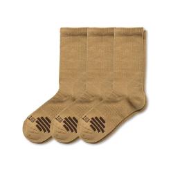 Chaussettes Duty Ready Plus Crew 5.11 Tactical soutien vo&ucirc;te, lot de 3 - US Dark Coyote / S