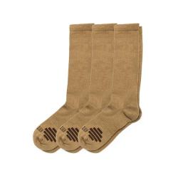 Chaussettes Duty Ready Plus OTC 5.11 Tactical hautes revers NO, lot de 3 - US Dark Coyote / S
