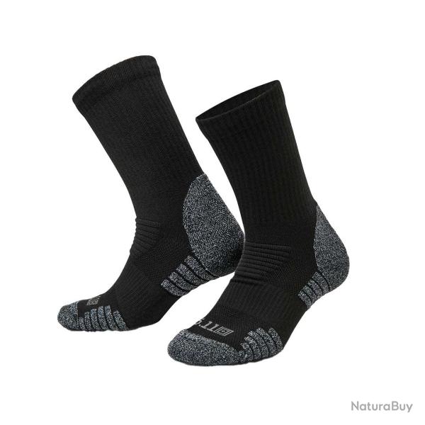 Chaussettes Duty Ready Ultra Crew 5.11 Tactical fils - Noir / L