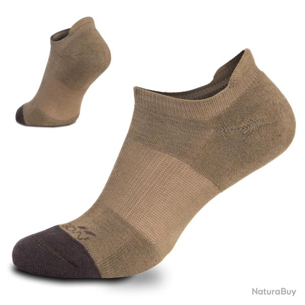 Chaussettes invisibles Pentagon Invisible coton biologique - Coyote / 42-44