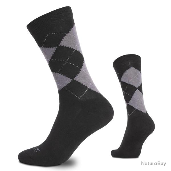 Chaussettes Pentagon Phineas en coton biologique 80 % - Noir / 45-47