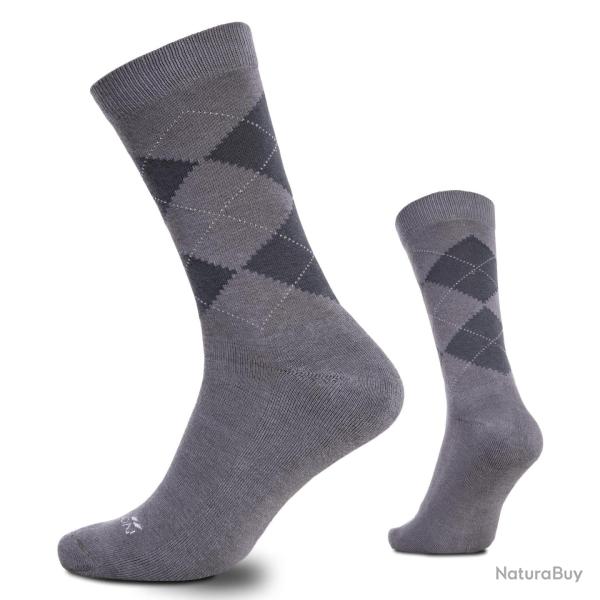 Chaussettes Pentagon Phineas en coton biologique 80 % - Gris loup / 45-47