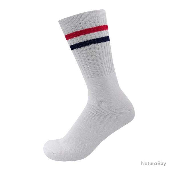 Chaussettes type tennis en coton 80 % tige courte - Autre / 43-46