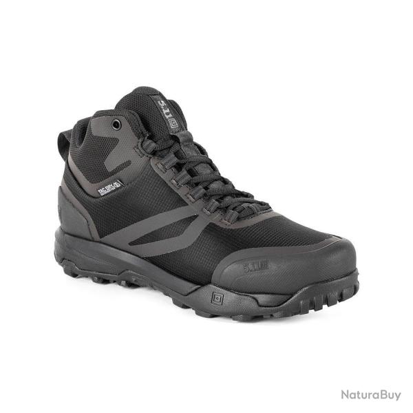 Chaussures A/T Mid Waterproof 5.11 Tactical membrane Tac Dry - Noir / 37 EU / 4 US
