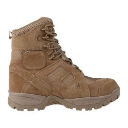Chaussures de combat Ares SAS 8.0 cuir su&eacute;d&eacute; 1,8 mm et nylon - Coyote / 39